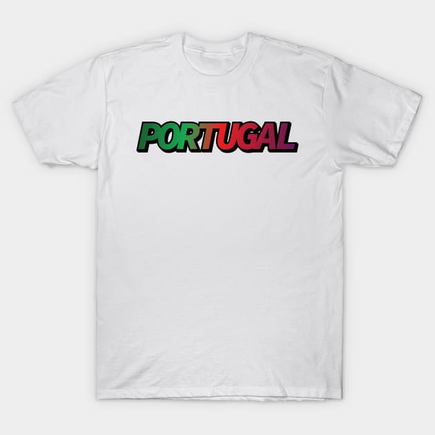 Portugal T-Shirt by Sthickers